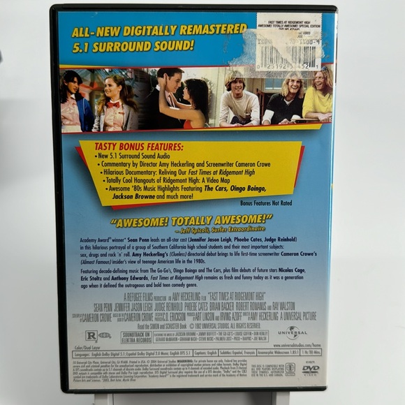 Fast Times At Ridgemont High. Special Edition. - Picture 3 of 4